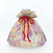 Japanese “Furoshiki” Gift wrap – Drawstring Bag- front view